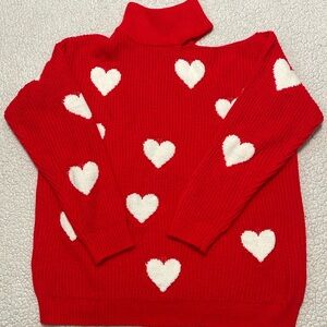 Heart sweater